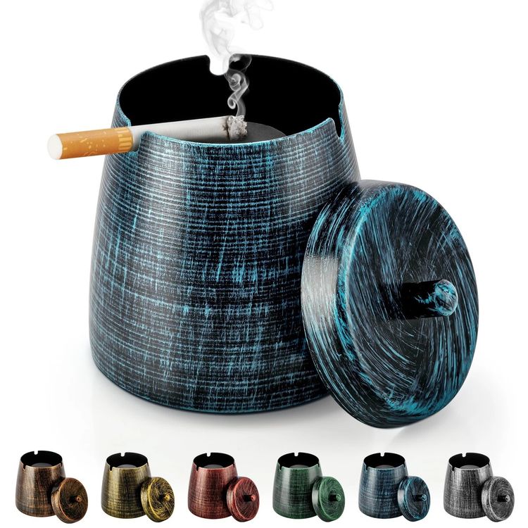 Ashtray With Lid image 1